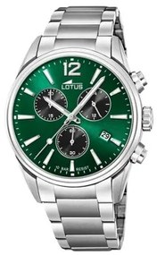 Orologio Uomo Lotus 18690/4 Verde Argentato