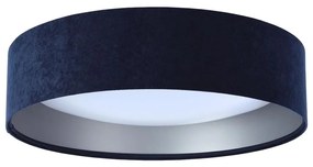 Plafoniera LED GALAXY 1xLED/24W/230V blu/argento