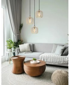 Globo 15758-3H - Lampada a sospensione con cavo ALFRED 3xE27/40W/230V