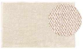 benuta Nest Tappeto da bagno Ole Beige 70x120 cm - Tappeto design moderno soggiorno