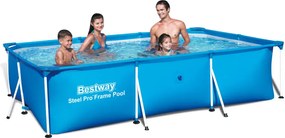 PISCINA C/TELAIO RETTANG 300X201X66H 56404- BESTWAY- 1,0 pz