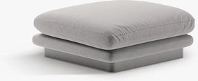 Pouf Torino in tessuto - L80 cm