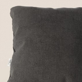 Honey cuscino disponibile in diversi colori realizzato in tessuto simil cotone impermeabile T13 antracite