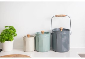 Contenitori in acciaio per rifiuti compostabili in set da 3 - Kitchen Craft