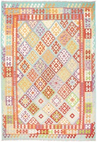 Kilim Tappeto 210 x 300 (Afghanistan) Tessuto A Mano
