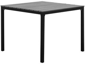 Tavolo da giardino 95x95 cm grigio PRATO Beliani