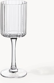 Set di 4 bicchieri da liquore in vetro soffiato Aleo