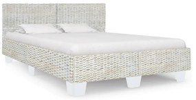 Giroletto Grigio in Rattan Naturale 160x200 cm