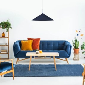 Lampadario a sospensione con cavo CAPITAL 1xGX53/15W/230V Ø 60 cm blu