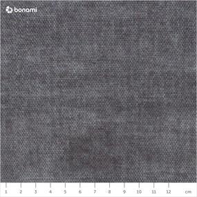 Letto matrimoniale imbottito grigio scuro con contenitore con griglia 180x200 cm Jade - Bobochic Paris