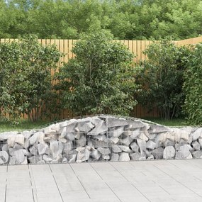 Cesti Gabbioni Ad Arco 4 Pz 400x50x40/60 Cm Ferro Zincato /