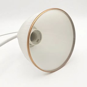 Lampadario a sospensione con catena RETRO 2xE27/60W/230V bianco opaco