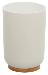 Portaspazzolino D'Appoggio Feridras "Florida" Bianco