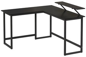 Scrivania angolare SOLEA nera