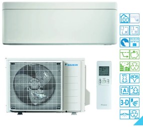 Climatizzatore Monosplit Reversibile Daikin Stylish A+++ 18000 BTU / 5.0 kW Inverter Wi-Fi (FTXA50CW + RXA50A)