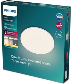 Philips- Plafoniera LED dimmerabile OZZIET SCENE SWITCH LED/18W/230V 2700K