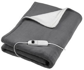 Concept DV7420 - Coperta elettrica riscaldante 160W/230V 180x130 cm grigia/bianca