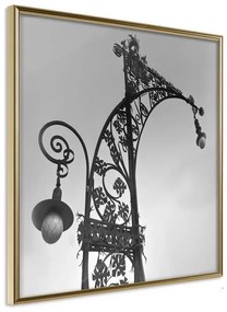 Poster  Charming Lantern  Cornice Quadri Cornice d'oro, Larghezza x Altezza Home decor 20x20