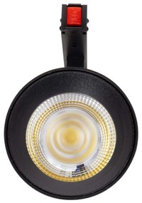 Faro LED 30W Magnetico, CCT, CRI92, 36°, Nero, 48V - BRIDGELUX LED Colore Bianco Variabile CCT