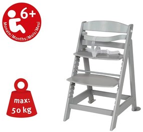 Seggiolone grigio tortora Miffy – Roba