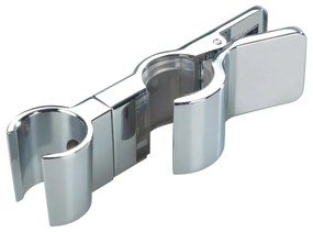 Supporto per soffione doccia in acciaio inox in argento lucido - Wenko