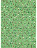 Sanderson Tapete Mickey & Minnie - Gumball Green