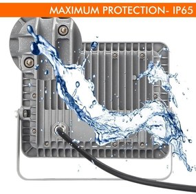 Proiettore LED 200W IP65 120lm/W Colore Bianco Freddo 5.700K