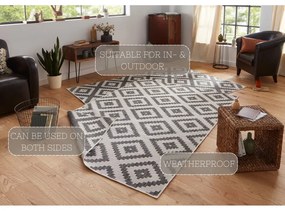Tappeto grigio per esterni , 120 x 170 cm Malta - NORTHRUGS