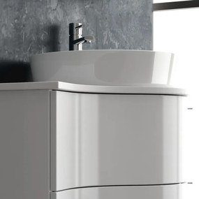 Kamalu - mobile bagno sospeso 100cm design ultramoderno form-100