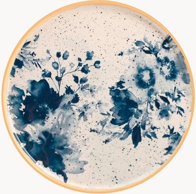 Piatto piano in gres Indigo