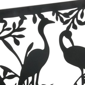 Statua Decorativa DKD Home Decor Uccelli Metallo (2 pezzi) (96 x 1 x 50 cm)