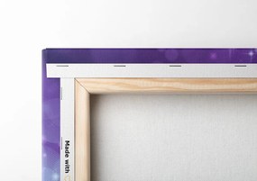 Quadro su tela – Ali con elementi astratti