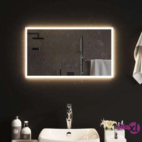 vidaXL Specchio da Bagno con Luci LED 40x70 cm