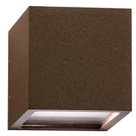 Cube LED Applique da Parete 3000K Up/Down Rust - LIGHT-POINT