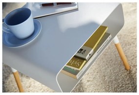 Tavolino bianco, altezza 35 cm Plain - YAMAZAKI