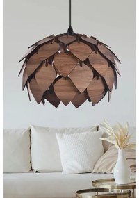 Lampadario a sospensione con filo 1xE27/40W/230V marrone