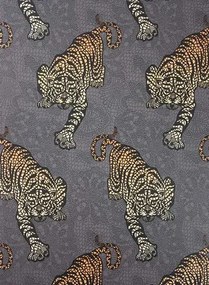 Matthew Williamson Carta da parati Tyger Tyger - Cacao/ Marigold