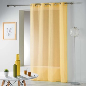 Tenda sottile gialla 140x240 cm Telma – douceur d'intérieur