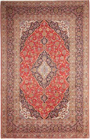 Kashan Tappeto 200 x 310 Blu (Iran) Annodato A Mano