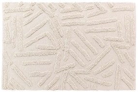 Tappeto lavabile crema 60x90 cm Athena - douceur d'intérieur