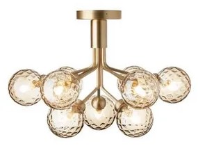 Apiales 9 Plafoniera Brushed Brass/Optic Gold - Nuura