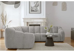 Divano angolare grigio chiaro Shell – Miuform