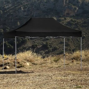 Gazebo 3x4,5 Master - Nero