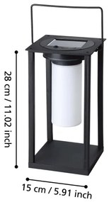 Eglo 901089 - LED Solare lampada da tavolo USIGNI LED/3,3W/3,7V IP44