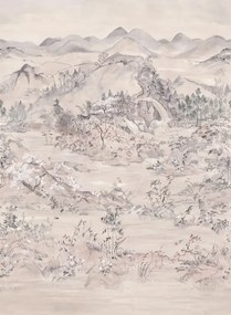 Cole & Son Carta da parati Japanese Chinoiserie - Pink Opal