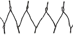 Nedis WIFILX02W400 - Catena di Natale LED 400xLED/8 funzioni 25m IP65 Wi-Fi Tuya