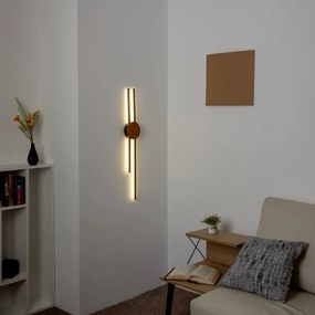 Brilagi - Applique a LED WOODY COLLINE LED/15W/230V 80 cm quercia ciliegio