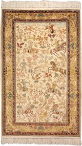 Hereke Tappeto orientale 80x130 Beige (Cina) Annodato A Mano