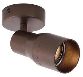 Faretto da soffitto moderno bronzo scuro GU10 Ø50mm - Stanley