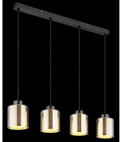 Globo 16056-4H - Lampadario a sospensione con filo FELICIA 4xE27/60W/230V